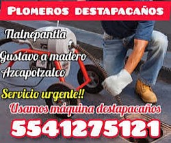 DESTAPACAÑOS URGENTES EN ALCALDÍA GUSTAVO A MADERO Y COLONIAS  Destape de Cañerías y Limpieza de Drenajes y Tuberías Servicio y mantenimiento y limpieza de drenajes tuberías hidráulicas y sanitarias y destape de caños y drenajes  - Destape de Tuberías Sanitarias - Destape de Registros, Fregaderos, Lavabos, W.C., Bajadas en General, Mingitorios, Trampas de Grasa, Etc. - Desazolve de Drenajes y Tuberías Hidráulicas y Sanitarias - Destape de Tuberías Hidráulicas y Sanitarias - Desazolve de caños y drenajes - Desazolve de Tuberías Hidráulicas - Reparación de Filtraciones y Humedades  Instalación y Reparación de Bombas de Agua, Automáticos, Hidroneumáticos y Calentadores en la Alcaldía Gustavo A Madero Plomeros y Servicios de Plomería Urgentes en la Alcaldía Gustavo A Madero Limpieza y Desinfección de Tinacos y Cisternas en la Alcaldía Gustavo A Madero Destapacaños Urgentes en la Alcaldía Gustavo A Madero Destape de drenajes en México cdmx, destape de caños en cdmx, destapacaños en cdmx, reparación de hidroneumáticos en cdmx, mantenimiento de tuberías en cdmx, desagües en celdas en cdmx, desabolle en cdmx, plomeros en cdmx, plomería en cdmx, fontaneros en cdmx, destape de tuberías hidráulicas y sanitarias en cdmx Plomeros y destapacaños en Cuauhtémoc expertos el destape de drenajes y caños con equipo eléctrico cerca de mi Destape de wc, fregadero, tuberías hidráulica y destapacaños en la Colonia Candelaria Ticomán Destape de wc, fregadero, tuberías hidráulica y destapacaños en la Colonia Guadalupe Ticomán Destape de wc, fregadero, tuberías hidráulica y destapacaños en la Colonia La Laguna Ticomán Destape de wc, fregadero, tuberías hidráulica y destapacaños en la Colonia La Purisíma Ticomán Destape de wc, fregadero, tuberías hidráulica y destapacaños en la Colonia San Juan y Guadalupe Ticomán Destape de wc, fregadero, tuberías hidráulica y destapacaños en la Colonia San Rafael Ticomán Destape de wc, fregadero, tuberías hidráulica y destapacaños en la Colonia 6 de Junio Destape de wc, fregadero, tuberías hidráulica y destapacaños en la Colonia 7 de Noviembre Destape de wc, fregadero, tuberías hidráulica y destapacaños en la Colonia 15 de Agosto Destape de wc, fregadero, tuberías hidráulica y destapacaños en la Colonia 25 de Julio Destape de wc, fregadero, tuberías hidráulica y destapacaños en la Colonia Acueducto de Guadalupe Destape de wc, fregadero, tuberías hidráulica y destapacaños en la Colonia Ahuehuetes Destape de wc, fregadero, tuberías hidráulica y destapacaños en la Colonia Amp. Arboledas Destape de wc, fregadero, tuberías hidráulica y destapacaños en la Colonia Amp. Benito Juárez Destape de wc, fregadero, tuberías hidráulica y destapacaños en la Colonia Amp. Casas Alemán Destape de wc, fregadero, tuberías hidráulica y destapacaños en la Colonia Amp. Castillo Grande Destape de wc, fregadero, tuberías hidráulica y destapacaños en la Colonia Amp. Chalma de Guadalupe Destape de wc, fregadero, tuberías hidráulica y destapacaños en la Colonia Amp. Cocoyotes Destape de wc, fregadero, tuberías hidráulica y destapacaños en la Colonia Amp. Emiliano Zapata Destape de wc, fregadero, tuberías hidráulica y destapacaños en la Colonia Amp. Gabriel Hernández Destape de wc, fregadero, tuberías hidráulica y destapacaños en la Colonia Amp. Guadalupe Proletaria Destape de wc, fregadero, tuberías hidráulica y destapacaños en la Colonia Amp. Malacates Destape de wc, fregadero, tuberías hidráulica y destapacaños en la Colonia Amp. Mártires de Río Blanco Destape de wc, fregadero, tuberías hidráulica y destapacaños en la Colonia Amp. Panamericana Destape de wc, fregadero, tuberías hidráulica y destapacaños en la Colonia Amp. Progreso Nacional Destape de wc, fregadero, tuberías hidráulica y destapacaños en la Colonia Amp. Providencia Destape de wc, fregadero, tuberías hidráulica y destapacaños en la Colonia Amp. San Juan de Aragón Destape de wc, fregadero, tuberías hidráulica y destapacaños en la Colonia Aragón La Villa Destape de wc, fregadero, tuberías hidráulica y destapacaños en la Colonia Arboledas Destape de wc, fregadero, tuberías hidráulica y destapacaños en la Colonia Arágon Inguarán Destape de wc, fregadero, tuberías hidráulica y destapacaños en la Colonia Belisario Domínguez Destape de wc, fregadero, tuberías hidráulica y destapacaños en la Colonia Benito Juárez Destape de wc, fregadero, tuberías hidráulica y destapacaños en la Colonia Bondojito Destape de wc, fregadero, tuberías hidráulica y destapacaños en la Colonia Campestre Aragón Destape de wc, fregadero, tuberías hidráulica y destapacaños en la Colonia Campultitlán Destape de wc, fregadero, tuberías hidráulica y destapacaños en la Colonia Castillo Chico Destape de wc, fregadero, tuberías hidráulica y destapacaños en la Colonia Castillo Grande Destape de wc, fregadero, tuberías hidráulica y destapacaños en la Colonia Chalma de Guadalupe Destape de wc, fregadero, tuberías hidráulica y destapacaños en la Colonia Churubusco Tepeyac Destape de wc, fregadero, tuberías hidráulica y destapacaños en la Colonia Cocoyotes Destape de wc, fregadero, tuberías hidráulica y destapacaños en la Colonia Compositores mexicanos Destape de wc, fregadero, tuberías hidráulica y destapacaños en la Colonia Constitución de la República Destape de wc, fregadero, tuberías hidráulica y destapacaños en la Colonia CTM Aragón Destape de wc, fregadero, tuberías hidráulica y destapacaños en la Colonia CTM Atzacoalco Destape de wc, fregadero, tuberías hidráulica y destapacaños en la Colonia CTM El Risco Destape de wc, fregadero, tuberías hidráulica y destapacaños en la Colonia Cuauhtepec Destape de wc, fregadero, tuberías hidráulica y destapacaños en la Colonia Alto Destape de wc, fregadero, tuberías hidráulica y destapacaños en la Colonia Cuauhtepec de Madero Destape de wc, fregadero, tuberías hidráulica y destapacaños en la Colonia Cuchilla del Tesoro Destape de wc, fregadero, tuberías hidráulica y destapacaños en la Colonia Cuchilla La Joya Destape de wc, fregadero, tuberías hidráulica y destapacaños en la Colonia Defensores de la República Destape de wc, fregadero, tuberías hidráulica y destapacaños en la Colonia Del Bosque Destape de wc, fregadero, tuberías hidráulica y destapacaños en la Colonia Del Carmen Destape de wc, fregadero, tuberías hidráulica y destapacaños en la Colonia Del Obrero Destape de wc, fregadero, tuberías hidráulica y destapacaños en la Colonia Dinamita Destape de wc, fregadero, tuberías hidráulica y destapacaños en la Colonia DM Nacional Destape de wc, fregadero, tuberías hidráulica y destapacaños en la Colonia El Arbolillo Destape de wc, fregadero, tuberías hidráulica y destapacaños en la Colonia El Coyol Destape de wc, fregadero, tuberías hidráulica y destapacaños en la Colonia El Olivo Destape de wc, fregadero, tuberías hidráulica y destapacaños en la Colonia El Tepetatal Destape de wc, fregadero, tuberías hidráulica y destapacaños en la Colonia Emiliano Zapata Destape de wc, fregadero, tuberías hidráulica y destapacaños en la Colonia Estanzuela Destape de wc, fregadero, tuberías hidráulica y destapacaños en la Colonia Estrella Destape de wc, fregadero, tuberías hidráulica y destapacaños en la Colonia Exejido de San Juan de Aragón Sector 32 Destape de wc, fregadero, tuberías hidráulica y destapacaños en la Colonia Exejido de San Juan de Aragón Sector 33 Destape de wc, fregadero, tuberías hidráulica y destapacaños en la Colonia Exescuela de Tiro Destape de wc, fregadero, tuberías hidráulica y destapacaños en la Colonia Faja de Oro Destape de wc, fregadero, tuberías hidráulica y destapacaños en la Colonia Fernando Casas Alemán Destape de wc, fregadero, tuberías hidráulica y destapacaños en la Colonia Ferrocarrilera Destape de wc, fregadero, tuberías hidráulica y destapacaños en la Colonia Forestal Destape de wc, fregadero, tuberías hidráulica y destapacaños en la Colonia Forestal 1 Destape de wc, fregadero, tuberías hidráulica y destapacaños en la Colonia Forestal 2 Destape de wc, fregadero, tuberías hidráulica y destapacaños en la Colonia Gabriel Hernández Destape de wc, fregadero, tuberías hidráulica y destapacaños en la Colonia General Felipe Berriozabal Destape de wc, fregadero, tuberías hidráulica y destapacaños en la Colonia Gertrudis Sánchez 1a Secc. Destape de wc, fregadero, tuberías hidráulica y destapacaños en la Colonia Gertrudis Sánchez 2a Secc. Destape de wc, fregadero, tuberías hidráulica y destapacaños en la Colonia Gertrudis Sánchez 3a Secc. Destape de wc, fregadero, tuberías hidráulica y destapacaños en la Colonia Graciano Sánchez Destape de wc, fregadero, tuberías hidráulica y destapacaños en la Colonia Granjas Modernas Destape de wc, fregadero, tuberías hidráulica y destapacaños en la Colonia Guadalupe Insurgentes Destape de wc, fregadero, tuberías hidráulica y destapacaños en la Colonia Guadalupe Proletaria Destape de wc, fregadero, tuberías hidráulica y destapacaños en la Colonia Guadalupe Tepeyac Destape de wc, fregadero, tuberías hidráulica y destapacaños en la Colonia Guadalupe Victoria Destape de wc, fregadero, tuberías hidráulica y destapacaños en la Colonia Guadalupe Victoria Cuauhtepec Destape de wc, fregadero, tuberías hidráulica y destapacaños en la Colonia Héroes de Cerro Prieto Destape de wc, fregadero, tuberías hidráulica y destapacaños en la Colonia Héroes de Chapultepec Destape de wc, fregadero, tuberías hidráulica y destapacaños en la Colonia Héroes de Nazcozari Destape de wc, fregadero, tuberías hidráulica y destapacaños en la Colonia Indeco Destape de wc, fregadero, tuberías hidráulica y destapacaños en la Colonia Industrial Destape de wc, fregadero, tuberías hidráulica y destapacaños en la Colonia Jorge Negrete Destape de wc, fregadero, tuberías hidráulica y destapacaños en la Colonia Juan González Romero Destape de wc, fregadero, tuberías hidráulica y destapacaños en la Colonia Juventino Rosas Destape de wc, fregadero, tuberías hidráulica y destapacaños en la Colonia La Casilda Destape de wc, fregadero, tuberías hidráulica y destapacaños en la Colonia La Cruz Destape de wc, fregadero, tuberías hidráulica y destapacaños en la Colonia La Esmeralda Destape de wc, fregadero, tuberías hidráulica y destapacaños en la Colonia La Joya Destape de wc, fregadero, tuberías hidráulica y destapacaños en la Colonia La Joyita Destape de wc, fregadero, tuberías hidráulica y destapacaños en la Colonia La Legislatura Destape de wc, fregadero, tuberías hidráulica y destapacaños en la Colonia La Lengüeta Destape de wc, fregadero, tuberías hidráulica y destapacaños en la Colonia La Malinche Destape de wc, fregadero, tuberías hidráulica y destapacaños en la Colonia La Pastora Destape de wc, fregadero, tuberías hidráulica y destapacaños en la Colonia La Pradera Destape de wc, fregadero, tuberías hidráulica y destapacaños en la Colonia La Providencia Destape de wc, fregadero, tuberías hidráulica y destapacaños en la Colonia Lindavista Norte Destape de wc, fregadero, tuberías hidráulica y destapacaños en la Colonia Lindavista Sur Destape de wc, fregadero, tuberías hidráulica y destapacaños en la Colonia Lindavista Vallejo 1a Secc. Destape de wc, fregadero, tuberías hidráulica y destapacaños en la Colonia Lindavista Vallejo 2a Secc. Destape de wc, fregadero, tuberías hidráulica y destapacaños en la Colonia Lindavista Vallejo 3a Secc. Destape de wc, fregadero, tuberías hidráulica y destapacaños en la Colonia Loma La Palma Destape de wc, fregadero, tuberías hidráulica y destapacaños en la Colonia Lomas de Cuautepec Destape de wc, fregadero, tuberías hidráulica y destapacaños en la Colonia Luis Donaldo Colosio Destape de wc, fregadero, tuberías hidráulica y destapacaños en la Colonia Magdalena de Las Salinas Destape de wc, fregadero, tuberías hidráulica y destapacaños en la Colonia Malacates Destape de wc, fregadero, tuberías hidráulica y destapacaños en la Colonia Martín Carrera Destape de wc, fregadero, tuberías hidráulica y destapacaños en la Colonia Montevideo Destape de wc, fregadero, tuberías hidráulica y destapacaños en la Colonia Mártires de Río Blanco Destape de wc, fregadero, tuberías hidráulica y destapacaños en la Colonia Máximino Ávila Camacho Destape de wc, fregadero, tuberías hidráulica y destapacaños en la Colonia Narciso Bassols Destape de wc, fregadero, tuberías hidráulica y destapacaños en la Colonia Nueva Atzacoalco Destape de wc, fregadero, tuberías hidráulica y destapacaños en la Colonia Nueva Industrial Vallejo Destape de wc, fregadero, tuberías hidráulica y destapacaños en la Colonia Nueva Tenochtitlán Destape de wc, fregadero, tuberías hidráulica y destapacaños en la Colonia Nueva Vallejo Destape de wc, fregadero, tuberías hidráulica y destapacaños en la Colonia Palmatitla Destape de wc, fregadero, tuberías hidráulica y destapacaños en la Colonia Panamericana Destape de wc, fregadero, tuberías hidráulica y destapacaños en la Colonia Parque Metropolitano Destape de wc, fregadero, tuberías hidráulica y destapacaños en la Colonia Planetario Lindavista Destape de wc, fregadero, tuberías hidráulica y destapacaños en la Colonia Pradera 2a Secc. Destape de wc, fregadero, tuberías hidráulica y destapacaños en la Colonia Prados de Cuautepec Destape de wc, fregadero, tuberías hidráulica y destapacaños en la Colonia Progreso Nacional Destape de wc, fregadero, tuberías hidráulica y destapacaños en la Colonia Providencia Destape de wc, fregadero, tuberías hidráulica y destapacaños en la Colonia Residencial Acueducto de Guadalupe Destape de wc, fregadero, tuberías hidráulica y destapacaños en la Colonia Residencial La Escalera Destape de wc, fregadero, tuberías hidráulica y destapacaños en la Colonia Residencial Zacatenco Destape de wc, fregadero, tuberías hidráulica y destapacaños en la Colonia Rosas del Tepeyac Destape de wc, fregadero, tuberías hidráulica y destapacaños en la Colonia Salvador Díaz Mirón Destape de wc, fregadero, tuberías hidráulica y destapacaños en la Colonia San Antonio Destape de wc, fregadero, tuberías hidráulica y destapacaños en la Colonia San Bartolo Atepehuacán Destape de wc, fregadero, tuberías hidráulica y destapacaños en la Colonia San Felipe de Jesús Destape de wc, fregadero, tuberías hidráulica y destapacaños en la Colonia San José de La Escalera Destape de wc, fregadero, tuberías hidráulica y destapacaños en la Colonia San José Ticomán Destape de wc, fregadero, tuberías hidráulica y destapacaños en la Colonia San Juan de Aragón Destape de wc, fregadero, tuberías hidráulica y destapacaños en la Colonia San Juan de Aragón 1a Secc. Destape de wc, fregadero, tuberías hidráulica y destapacaños en la Colonia San Juan de Aragón 2a Secc. Destape de wc, fregadero, tuberías hidráulica y destapacaños en la Colonia San Juan de Aragón 3a Secc. Destape de wc, fregadero, tuberías hidráulica y destapacaños en la Colonia San Juan de Aragón 4a Secc. Destape de wc, fregadero, tuberías hidráulica y destapacaños en la Colonia San Juan de Aragón 5a Secc. Destape de wc, fregadero, tuberías hidráulica y destapacaños en la Colonia San Juan de Aragón 6a Secc. Destape de wc, fregadero, tuberías hidráulica y destapacaños en la Colonia San Juan de Aragón 7a Secc. Destape de wc, fregadero, tuberías hidráulica y destapacaños en la Colonia San Miguel Destape de wc, fregadero, tuberías hidráulica y destapacaños en la Colonia San Pedro el Chico Destape de wc, fregadero, tuberías hidráulica y destapacaños en la Colonia San Pedro Zacatenco Destape de wc, fregadero, tuberías hidráulica y destapacaños en la Colonia Santa Isabela Tola Destape de wc, fregadero, tuberías hidráulica y destapacaños en la Colonia Santa Maria Ticomán Destape de wc, fregadero, tuberías hidráulica y destapacaños en la Colonia Santa Rosa Destape de wc, fregadero, tuberías hidráulica y destapacaños en la Colonia Santiago Atepetlac Destape de wc, fregadero, tuberías hidráulica y destapacaños en la Colonia Siete Maravillas Destape de wc, fregadero, tuberías hidráulica y destapacaños en la Colonia Solidaridad Nacional Destape de wc, fregadero, tuberías hidráulica y destapacaños en la Colonia Tablas de San Augustín Destape de wc, fregadero, tuberías hidráulica y destapacaños en la Colonia Tepetates Destape de wc, fregadero, tuberías hidráulica y destapacaños en la Colonia Tepeyac Insurgentes Destape de wc, fregadero, tuberías hidráulica y destapacaños en la Colonia Tlacaelel Destape de wc, fregadero, tuberías hidráulica y destapacaños en la Colonia Tlacamaca Destape de wc, fregadero, tuberías hidráulica y destapacaños en la Colonia Tlalpexco Destape de wc, fregadero, tuberías hidráulica y destapacaños en la Colonia Torres Lindavista Destape de wc, fregadero, tuberías hidráulica y destapacaños en la Colonia Tres Estrellas Destape de wc, fregadero, tuberías hidráulica y destapacaños en la Colonia Triunfo de la Republica Destape de wc, fregadero, tuberías hidráulica y destapacaños en la Colonia Valle de Madero Destape de wc, fregadero, tuberías hidráulica y destapacaños en la Colonia Valle del Tepeyac Destape de wc, fregadero, tuberías hidráulica y destapacaños en la Colonia Vallejo Destape de wc, fregadero, tuberías hidráulica y destapacaños en la Colonia Vallejo Poniente Destape de wc, fregadero, tuberías hidráulica y destapacaños en la Colonia Vasco de Quiroga Destape de wc, fregadero, tuberías hidráulica y destapacaños en la Colonia Villa de Aragón Destape de wc, fregadero, tuberías hidráulica y destapacaños en la Colonia Villa Gustavo A. Madero Destape de wc, fregadero, tuberías hidráulica y destapacaños en la Colonia Villa Hermosa Destape de wc, fregadero, tuberías hidráulica y destapacaños en la Colonia Vista Hermosa Destape de wc, fregadero, tuberías hidráulica y destapacaños en la Colonia Zona Escolar Destape de wc, fregadero, tuberías hidráulica y destapacaños en la Colonia Zona Escolar Oriente Destape de wc, fregadero, tuberías hidráulica y destapacaños en la Colonia de Santiago Atzocoalco Destape de wc, fregadero, tuberías hidráulica y destapacaños en la Colonia San Juan de Aragón   Servicios Servicio y mantenimiento destape drenaje en la alcaldía Coyoacán, servicio y mantenimiento de destape de drenaje en la alcaldía Cuauhtémoc, servicio y mantenimiento de destape de drenaje en la alcaldía Gustavo A Madero, servicio y mantenimiento de destape de drenaje en la alcaldía Miguel Hidalgo, servicio y mantenimiento de destape de drenaje en la alcaldía Venustiano Carranza, servicio y mantenimiento de destape de drenaje en la alcaldía Álvaro Obregón, servicio y mantenimiento de destape de drenaje en la alcaldía azcapotzalco, servicio y mantenimiento de destape de drenaje en la alcaldía Xochimilco, servicio y mantenimiento de destape de drenaje en la alcaldía Benito Juarez    Empresa de Diseño Web Sideris